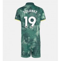 Maglie da calcio Tottenham Hotspur Dominic Solanke #19 Terza Maglia Bambino 2024-25 Manica Corta (+ Pantaloni corti)